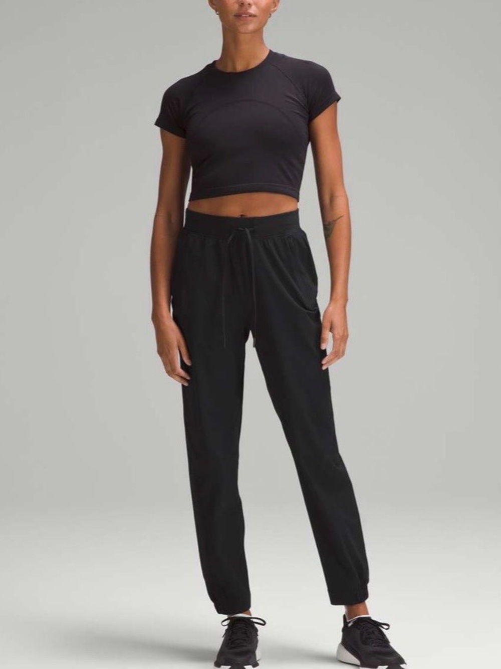 Lululemon License to Train High-Rise Pant Jogger Track Black Size 8 - Picture 5 of 10